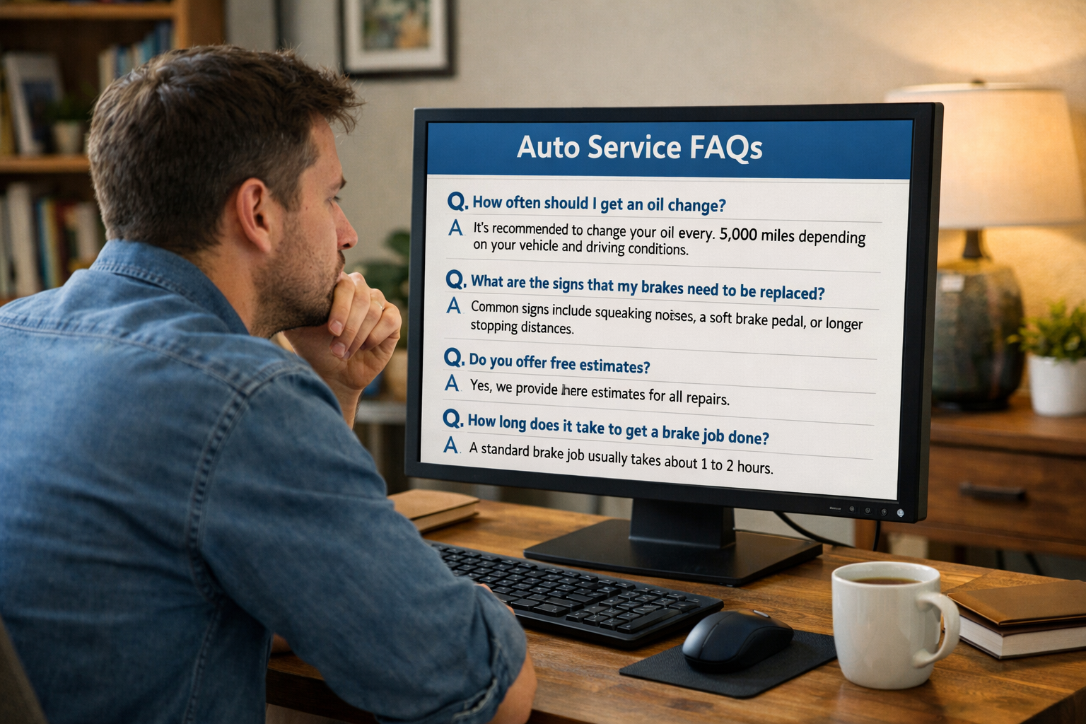 Servis surecinde sikca sorulan sorular